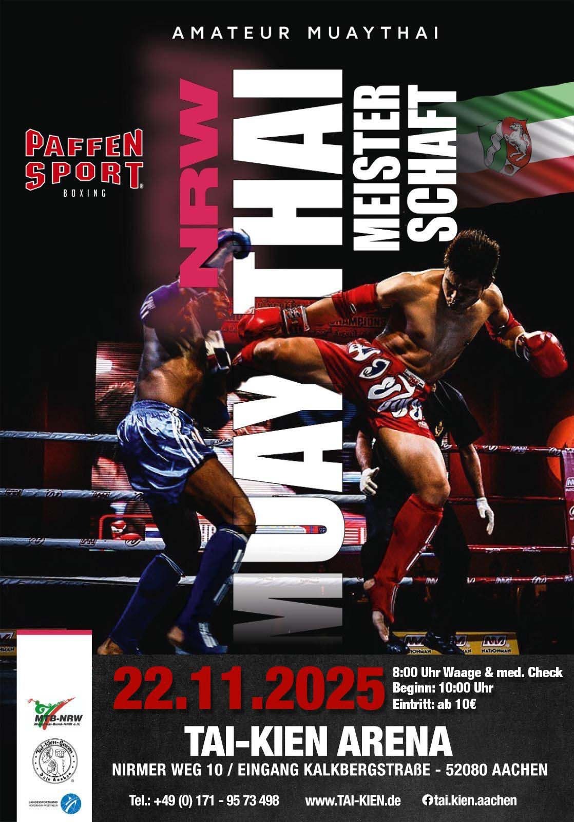Muaythai NRW Meisterschaft 